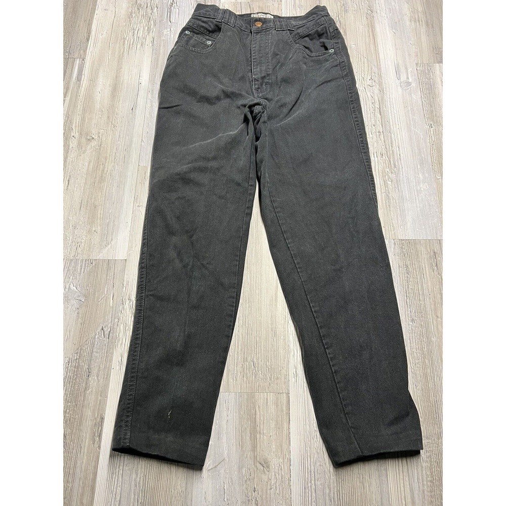 Vintage Women's 80's Western‎ Cactus Jeans Black Size 8